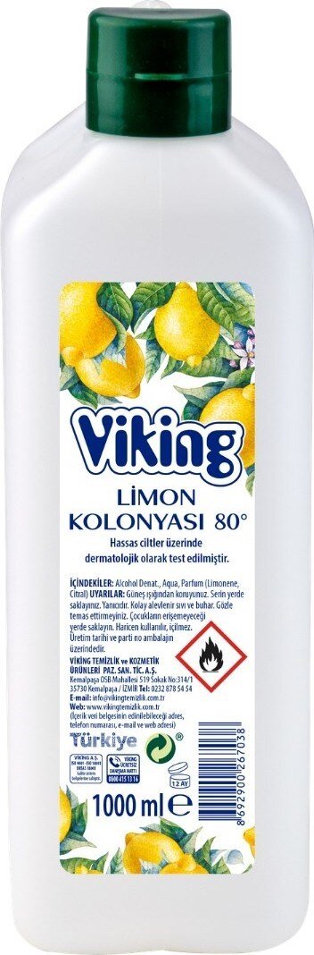 Viking Limon Kolonyası 1000 ml - 1