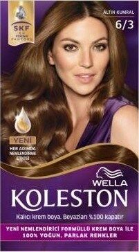 Wella Koleston Kit Saç Boyası 6/3 Altın Kumral