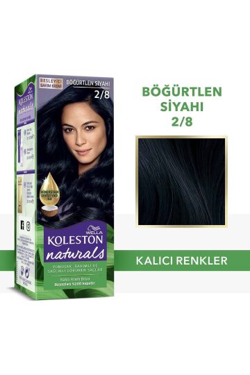 Wella Koleston Naturals Saç Boyası 2/8 Böğürtlen Siyahı - 2