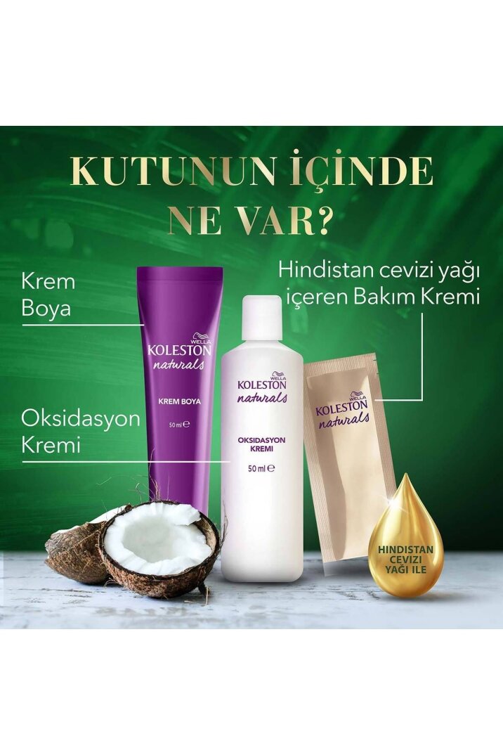 Wella Koleston Naturals Saç Boyası 2/8 Böğürtlen Siyahı - 3