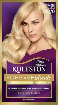 Wella Koleston Set Saç Boyası 12/0 Ekstra Açık Sarı - 1