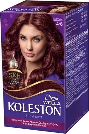 Wella Koleston Set Saç Boyası 4/6 Kızıl Viyole