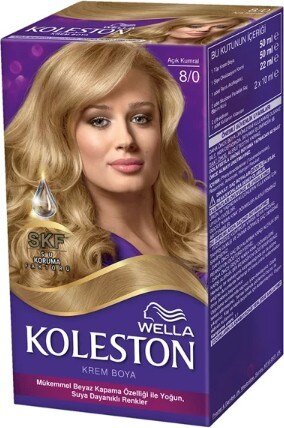 Wella Koleston Set Saç Boyası 8/0 Açık Kumral - 1