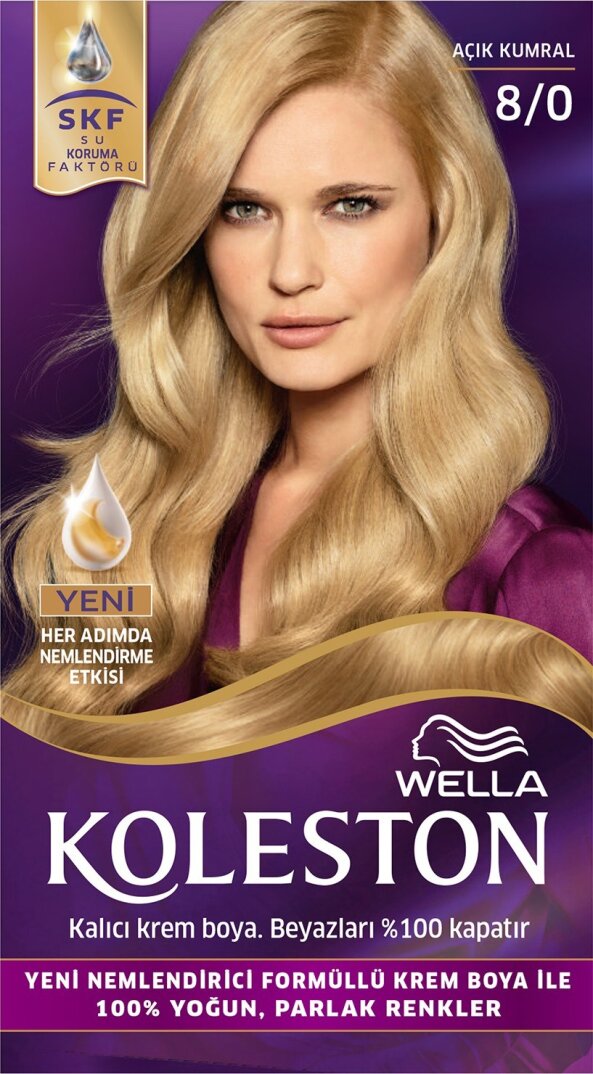 Wella Koleston Set Saç Boyası 8/0 Açık Kumral - 2