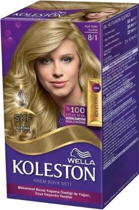 Wella Koleston Set Saç Boyası 8/1 Açık Küllü Kumral Saç Boyası