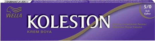 Wella Koleston Single Tüp Boya 5/0 Açık Kahve - 2