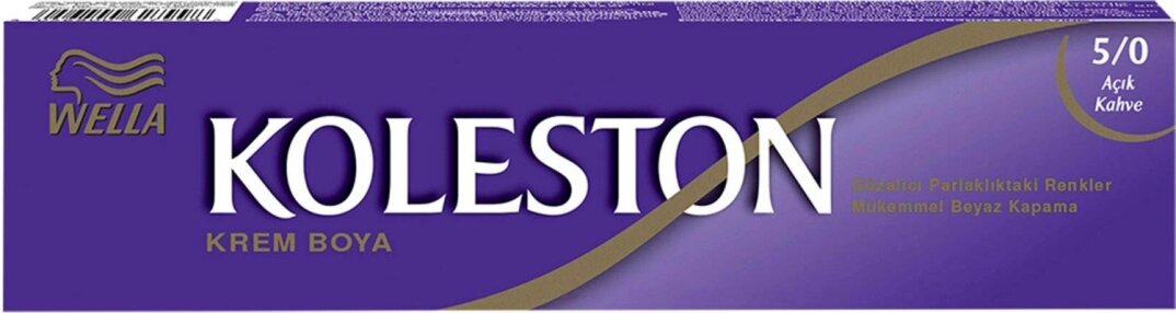 Wella Koleston Single Tüp Boya 5/0 Açık Kahve - 2