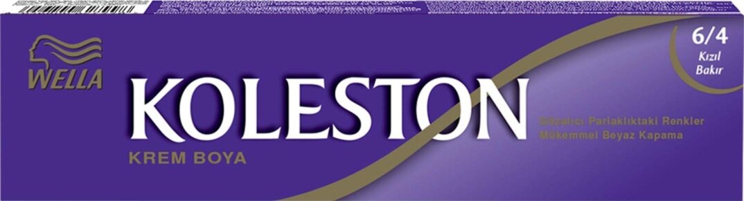 Wella Koleston Single Tüp Boya 6/4 Kızıl Bakir - 2