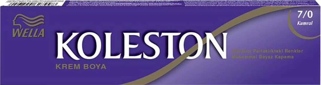 Wella Koleston Single Tüp Boya 7/0 Kumral - 2