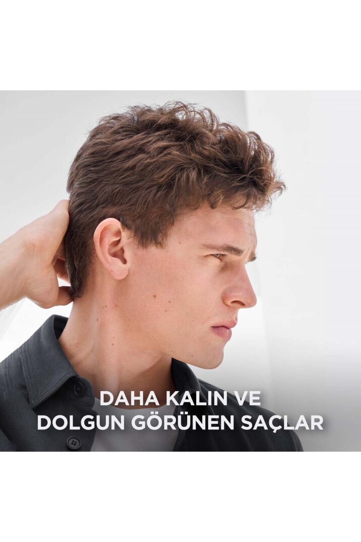 Wella Wellaflex Men Full Boost Kalın Telli Dolgun Görünüm Kafeinli Erkek Jel Saç Spreyi Strong150 ML - 5