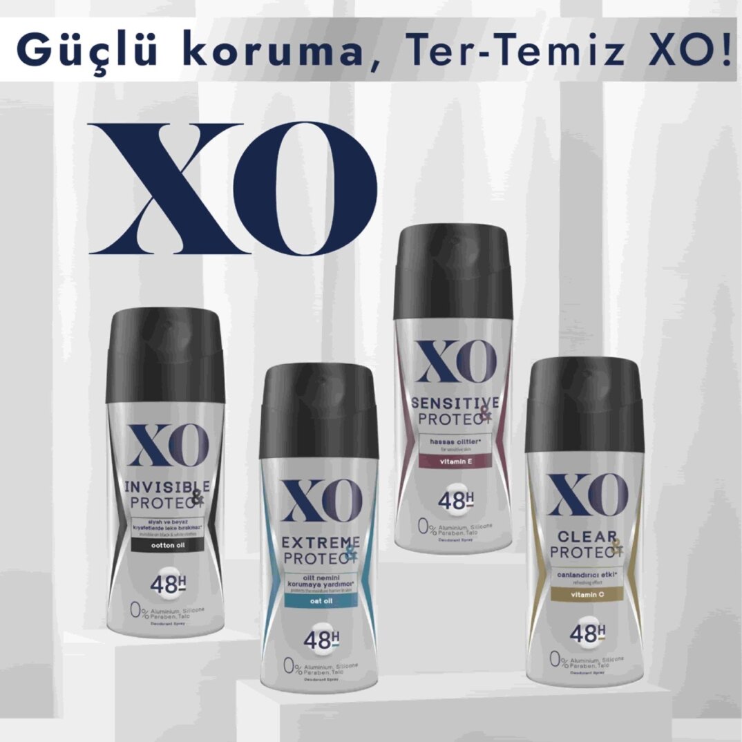 Xo Extreme & Protect Men Deodorant 150 ml - 4
